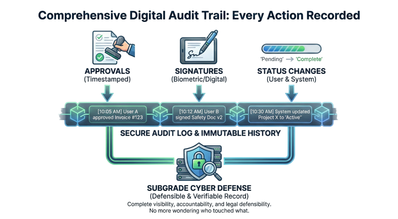 Audit trail